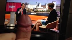 Yvette Cooper lovely legs wank