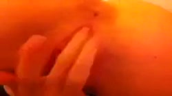 young teen fingering pussy