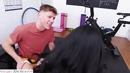 Tera Winters - Sexy Tera Winters gets sweaty in the gym with her friends brother 05 02 2025