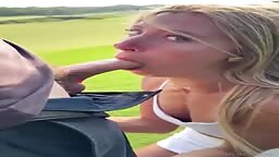 CocoYogi - Fucked On Golf Cart