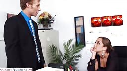 Remy LaCroix - Sexy Remy LaCroix apologizes to her boss with her wet pussy to keep her job - Remastered 22 06 2025