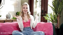 Cheerleader Kait - Small Town Girl Gets Double Dick 2025 01 15