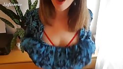 She wants your cock, her family celebrates Christmas in the next room! GFE